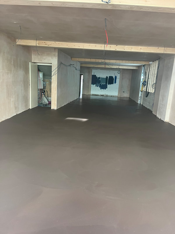 concrete contractors cornwall finished concrete floor 